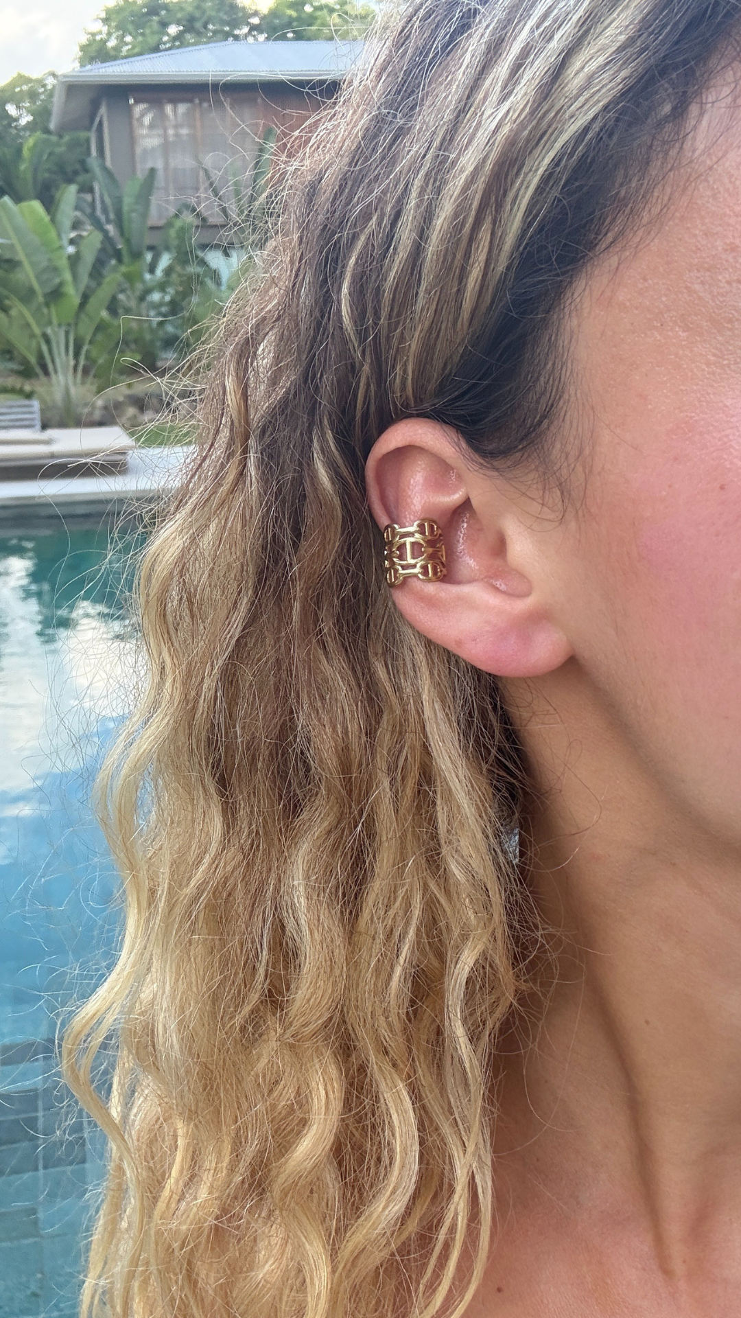 FAUX PIERCING NACRE