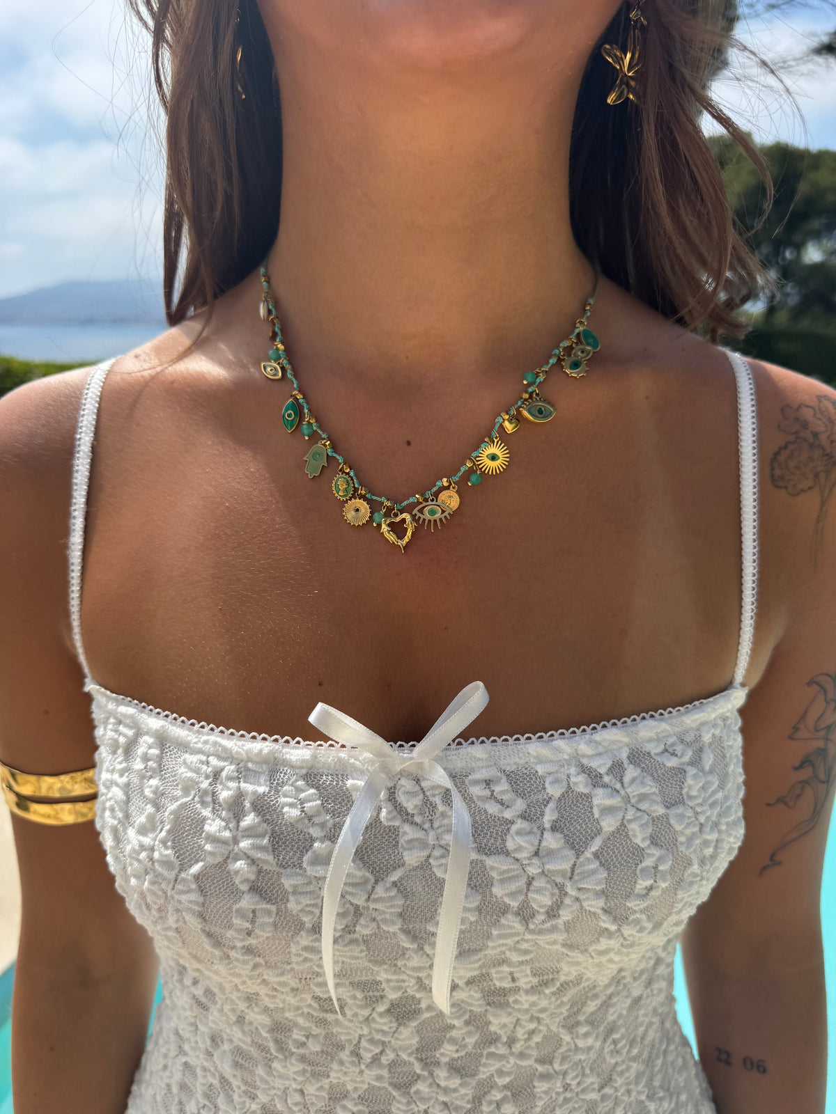 COLLIER AMAZONIA TURQUOISE