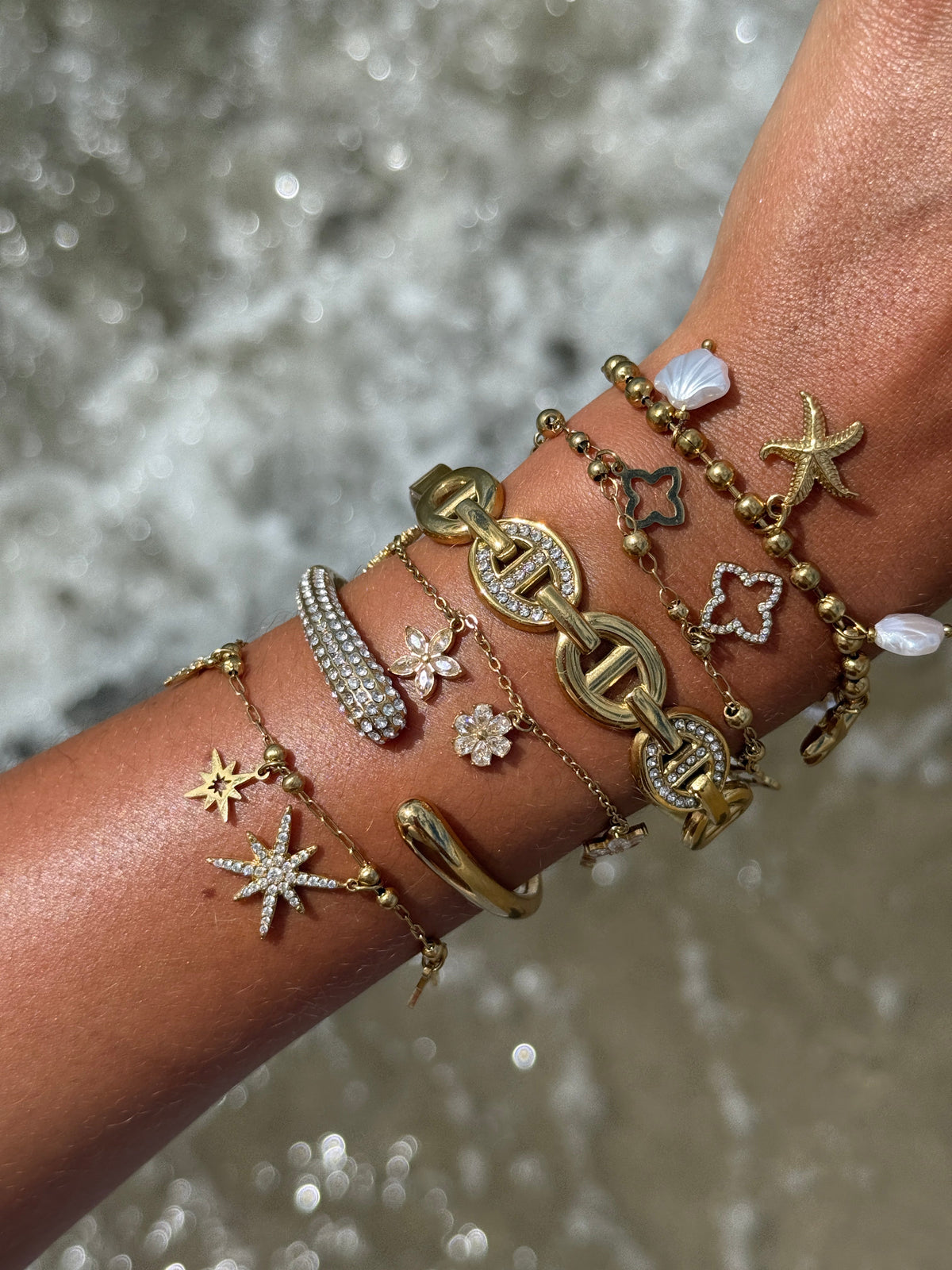JONC GINGER STRASS