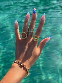 BAGUE CRISTALINE