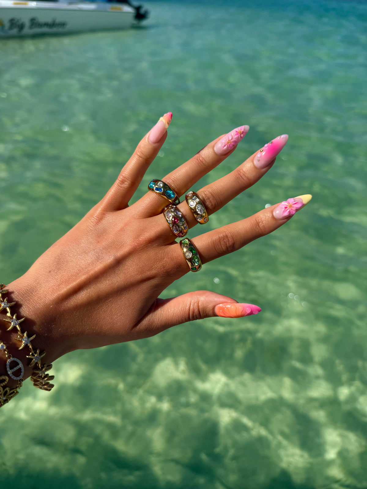 BAGUE BAIE VERTE