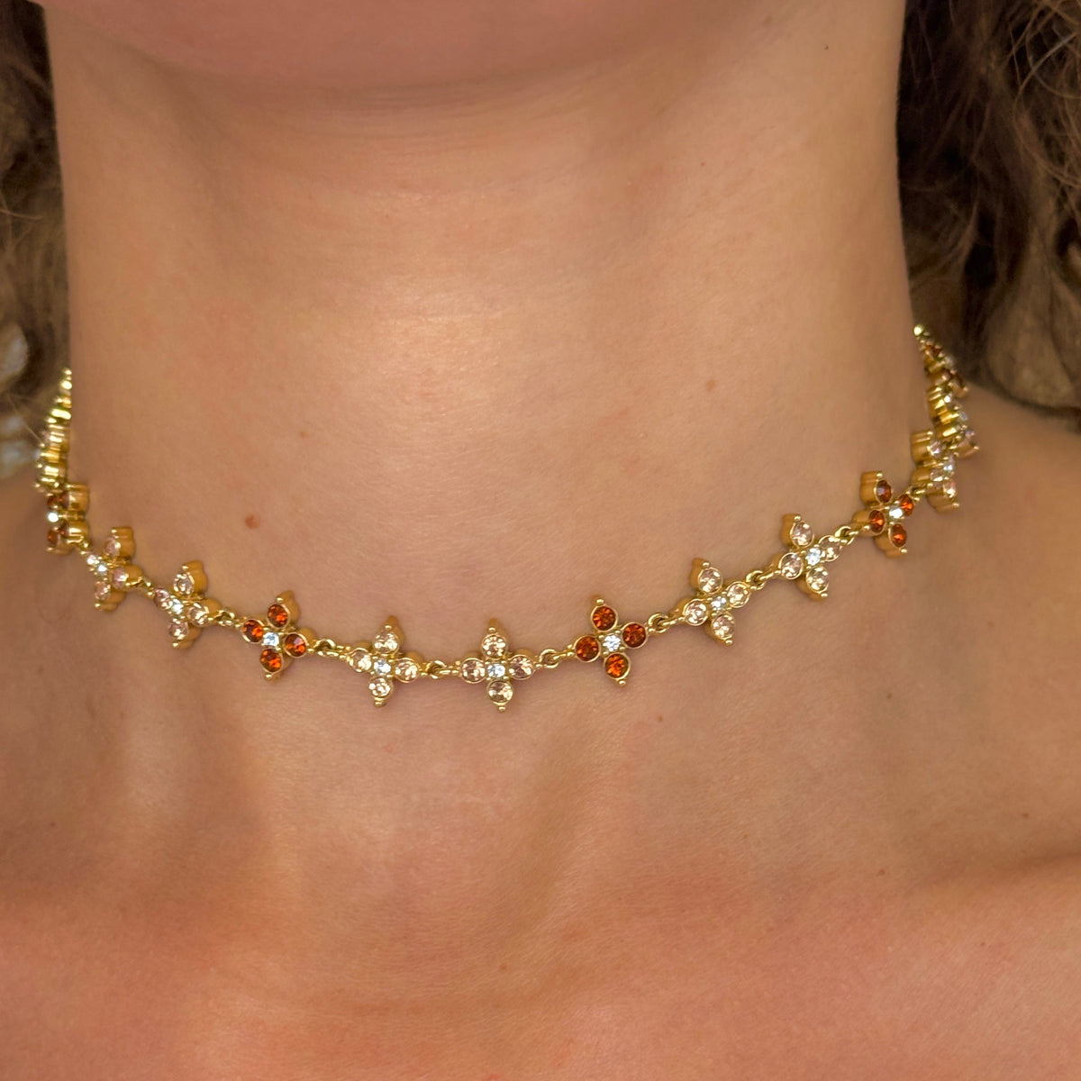 COLLIER LIARA LÉOPARD