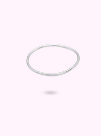 JONC BOUDDHISTE FIN SILVER