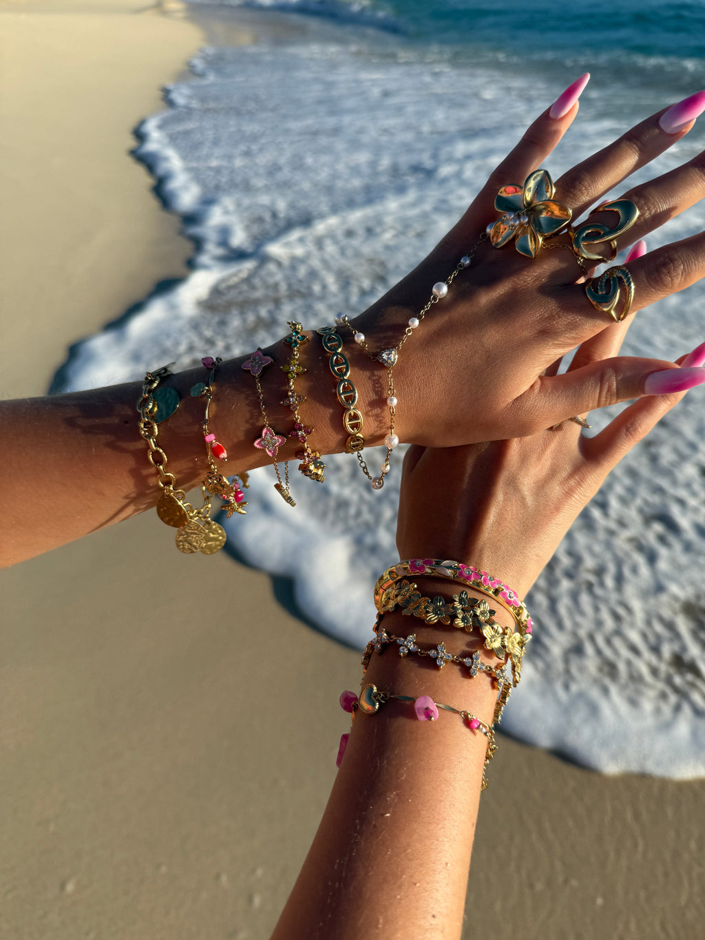BRACELET SUNSET ROSE